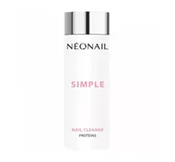 Zmywacze i cleanery do paznokci - Neonail Remover Aceton Proteinowy Simple 200ml - miniaturka - grafika 1