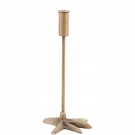 Świeczniki - ŚWIECZNIK EAGLE złoty aluminiowy wys. 29cm - miniaturka - grafika 1