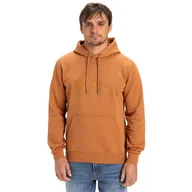 Bluzy męskie - Bluza z kapturem dla Mężczyzn COMP LOGO Brązowy - miniaturka - grafika 1