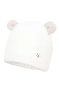 Czapki dla dzieci - Dziecięca czapka na zimę GINO z wełny merino ekri - miniaturka - grafika 1