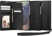 Etui i futerały do telefonów - Spigen Etui Wallet "S" do Galaxy S25 Ultra, czarne - miniaturka - grafika 1