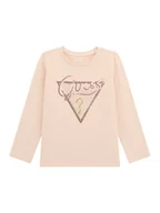 Bluzki damskie - Guess Bluzka K5BI06 J1314 Różowy Regular Fit - miniaturka - grafika 1