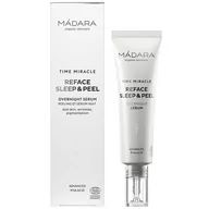 Serum do twarzy - Madara Madara Time Miracle Reface Sleep &amp; Pell Złuszczające serum na noc 30 ml - miniaturka - grafika 1