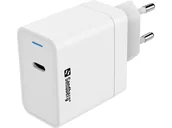 Ładowarki do telefonów - Sandberg USB-C AC Charger PD65W EU - miniaturka - grafika 1