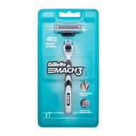 Maszynki do golenia i wkłady - Gillette Mach3 Maszynka do Golenia dla Mężczyzn 1 Sztuka - miniaturka - grafika 1