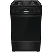 Kuchenki gazowo-elektryczne - Kuchnia HISENSE HKS5C71BF Air Fry, program Pizza - miniaturka - grafika 1