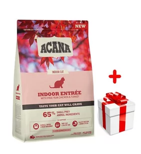 ACANA Indoor Entree Cat 1,8kg + niespodzianka dla kota GRATIS! - Sucha karma dla kotów - miniaturka - grafika 1
