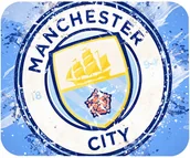 Podkładki pod mysz - PODKŁADKA POD MYSZKĘ Z MANCHESTER CITY KLUBY PREZENT -TEKST -29X36 - miniaturka - grafika 1