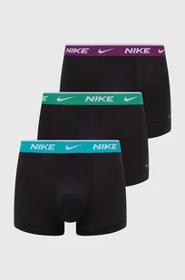 Nike bokserki 3-pack męskie kolor czarny - Majtki męskie - miniaturka - grafika 1