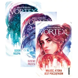 Pakiet Vortex. Tomy 1-3: Dzień, w którym rozpadł się świat, Dziewczyna, która prześcignęła czas, Miłość, która jest początkiem - Fantasy Pakiet Vortex. Tomy 1-3: Dzień, w którym rozpadł się świat, Dziewczyna, która prześcignęła czas, Miłość, która jest początkiem - Fantasy - miniaturka - grafika 1