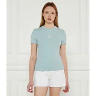 Koszulki i topy damskie - Calvin Klein Jeans T-shirt Slim Fit - miniaturka - grafika 1