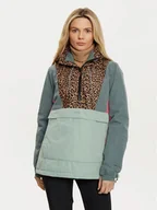 Kurtki narciarskie - Protest Kurtka snowboardowa Prtapel 6611344 Zielony Relaxed Fit - miniaturka - grafika 1