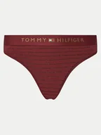 Koszulki sportowe damskie - Tommy Hilfiger Biustonosz top UW0UW05589 Czerwony - miniaturka - grafika 1