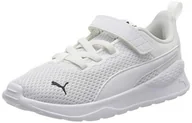 Buty dla dziewczynek - PUMA Anzarun Lite Ac Inf Sneaker buty dziecięce uniseks, biały - Puma White Puma White - 27 EU - miniaturka - grafika 1