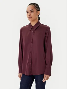 Guess Koszula A114 Bordowy Regular Fit - Koszule damskie - miniaturka - grafika 1