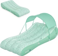 Zabawki i gry sportowe - Bestway Materac fotel do pływania z daszkiem Comfy Chill Bestway 43729 - miniaturka - grafika 1