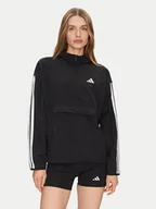 Kurtki damskie - adidas Wiatrówka Essentials 3-Stripes JE1312 Czarny Regular Fit - miniaturka - grafika 1