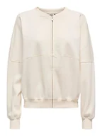 Bluzy damskie - ONLY Bluza w kolorze beżowym - miniaturka - grafika 1