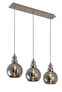 Auhilon Akso lampa wisząca 3-punktowa MD1632-3A Chrome - Lampy sufitowe - miniaturka - grafika 1