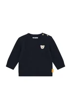 Bluzy i sweterki niemowlęce - Steiff Sweter w kolorze granatowym - miniaturka - grafika 1