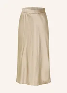 Spódnice - Samsøe Samsøe Spódnica Satynowa Samiley beige - miniaturka - grafika 1
