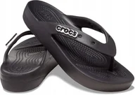 Klapki i japonki damskie - Japonki Klapki Damskie Crocs Platform Flip 39,5 - miniaturka - grafika 1