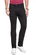 Spodnie męskie - Mustang Washington Męskie Spodnie Jeansowe Denim Black 1007655 4000 940-W46 L30 - miniaturka - grafika 1