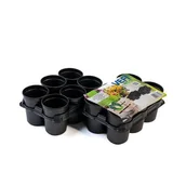 Pozostałe akcesoria do uprawy roślin - Podwójny zestaw doniczek 6,5 cm z podstawką - miniaturka - grafika 1