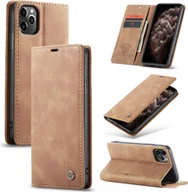 Etui i futerały do telefonów - Etui na telefon komórkowy Caseme do Iphone iPhone 11 Pro Max jasnobrązowy - miniaturka - grafika 1
