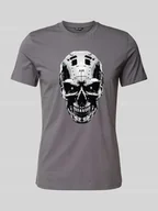 Koszulki męskie - T-shirt z nadrukowanym motywem - miniaturka - grafika 1
