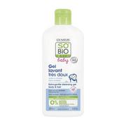 Kosmetyki kąpielowe dla dzieci - Bio So etic SO Baby, Organiczny płyn do mycia ciała i włosów dla niemowląt i dzieci, 250 ml - miniaturka - grafika 1