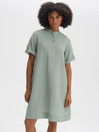 Sukienki - OPUS Sukienka w kolorze miętowym - miniaturka - grafika 1