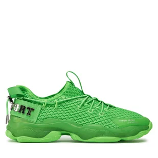 Sneakersy PHILIPP PLEIN SADS USC0522 STE003N Zielony - Sneakersy damskie - miniaturka - grafika 1