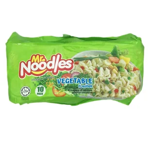Makaron instant o smaku warzyw Mr. Noodles Vegetable Pran 10 sztuk - Szybkie dania obiadowe - miniaturka - grafika 1