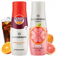 Syropy i koncentraty owocowe - 2x Syrop Sodastream Shwip Shwap Cola Pomarańcza + Grapefruit Grejpfrut - miniaturka - grafika 1