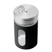 Pojemniki na przyprawy - Przyprawnik ALCANO 90 ml czarny - miniaturka - grafika 1
