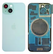 Części serwisowe do telefonów - Klapka Plecki Tył iPhone 15 Green z Ramką i Magnesami MAGSAFE - miniaturka - grafika 1