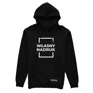 Bluza z twoim autem, czarna z kapturem-3XL - Odzież do sportów motorowych - miniaturka - grafika 1