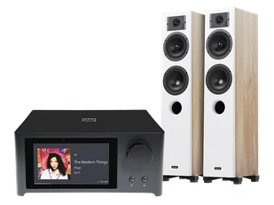 NAD C 700 V2 (czarny) + Diva 5 (dąb) - Zestawy stereo - miniaturka - grafika 1