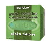 Mydła - Sanbios Mydło naturalne Glinka Zielona - miniaturka - grafika 1