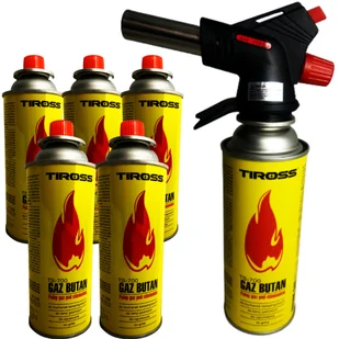 Tiross Palnik gazowy lutlampa lutownica grill tiross ts-705 TS-705 - Akcesoria i części AGD - miniaturka - grafika 17