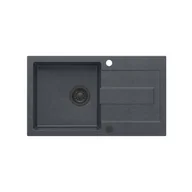 Zlewozmywaki - QUADRON Zlewozmywak CHRISTIAN 111 czarny HCQC7845CZK_PC0 - miniaturka - grafika 1