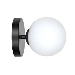 Emibig Halldor kinkiet 1-punktowy czarny 1024/K1 1024/K1 - Lampy ścienne - miniaturka - grafika 1