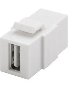 Goobay 79909 Keystone Module USB Czarny 79909 - Akcesoria do tabletów i e-booków - miniaturka - grafika 2