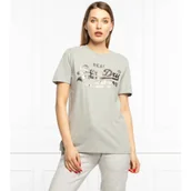 Koszulki i topy damskie - Superdry T-shirt | Regular Fit - miniaturka - grafika 1