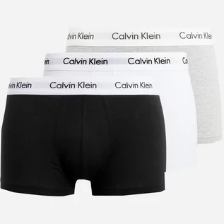 Majtki męskie - Calvin Klein Underwear Boxer Calvin Klein 3Pack Low Rise Trunk 0000U2664G-998 L 3 szt. Czarny/Biały/Szary (5051145736946_EU) - grafika 1