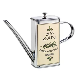 Cilio Konewka na oliwę 0,5 l stalowa CI-311044 - Pojemniki na przyprawy - miniaturka - grafika 1