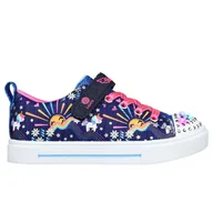 Buty dla dziewczynek - Buty Skechers Unicorn Sunshine 314802L Nvmt niebieskie - miniaturka - grafika 1