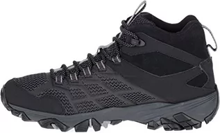 Kozaki damskie - Merrell Moab FST 2 Mid GTX Buty Kobiety, all black UK 7 EU 40,5 2020 Trapery turystyczne J599534-black-40,5 - grafika 1