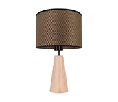 Lampy stojące - Spot-Light 7017403311551 - Lampa stołowa MERCEDES 1xE27/40W/230V dąb - miniaturka - grafika 1